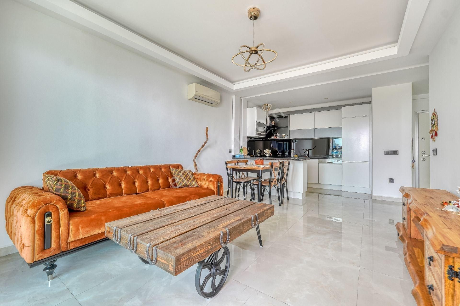 Alanya Kargıcak’ta Denize 50 M, Deniz Manzaralı 1+1 Lüks Daire - Görsel 12