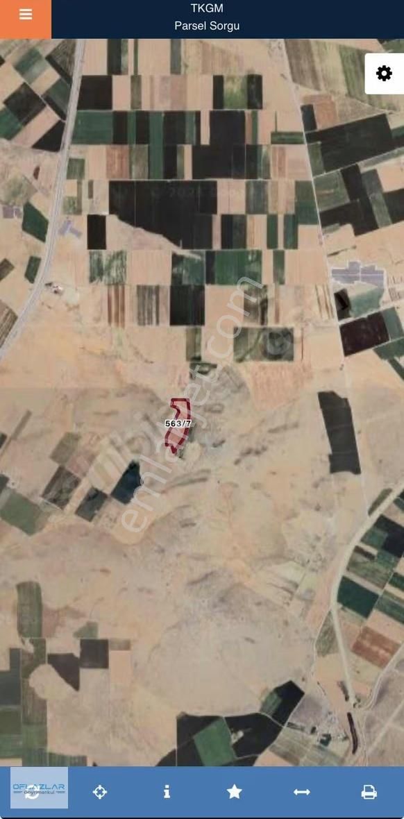 Çumra Alibeyhüyüğü'nde Satılık 36.000m²(14,5 Dönüm) Sulak Tarla