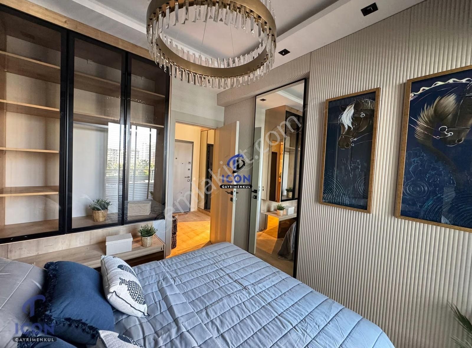 Icon'dan Akdeniz Mah'de Marka Projede Geniş Balkonlu Lüks 1+1 - Görsel 4