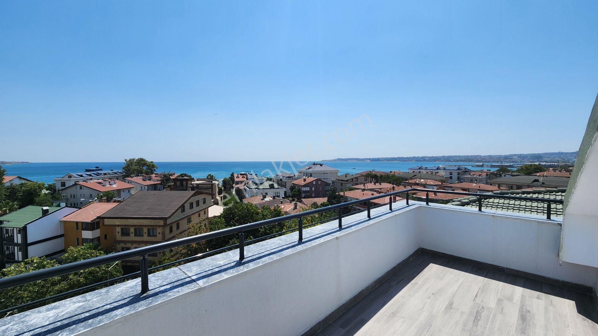 Özgün Emlaktan Sahilde Güvenlikli Sitede 6+2- Deniz Manzaralı Sıfır Lüx Dublex - Görsel 17