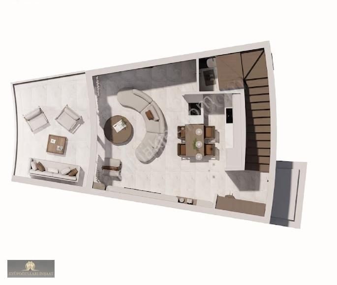 Projeden.. Girne Lapta Da Town House Villa .. - Görsel 2