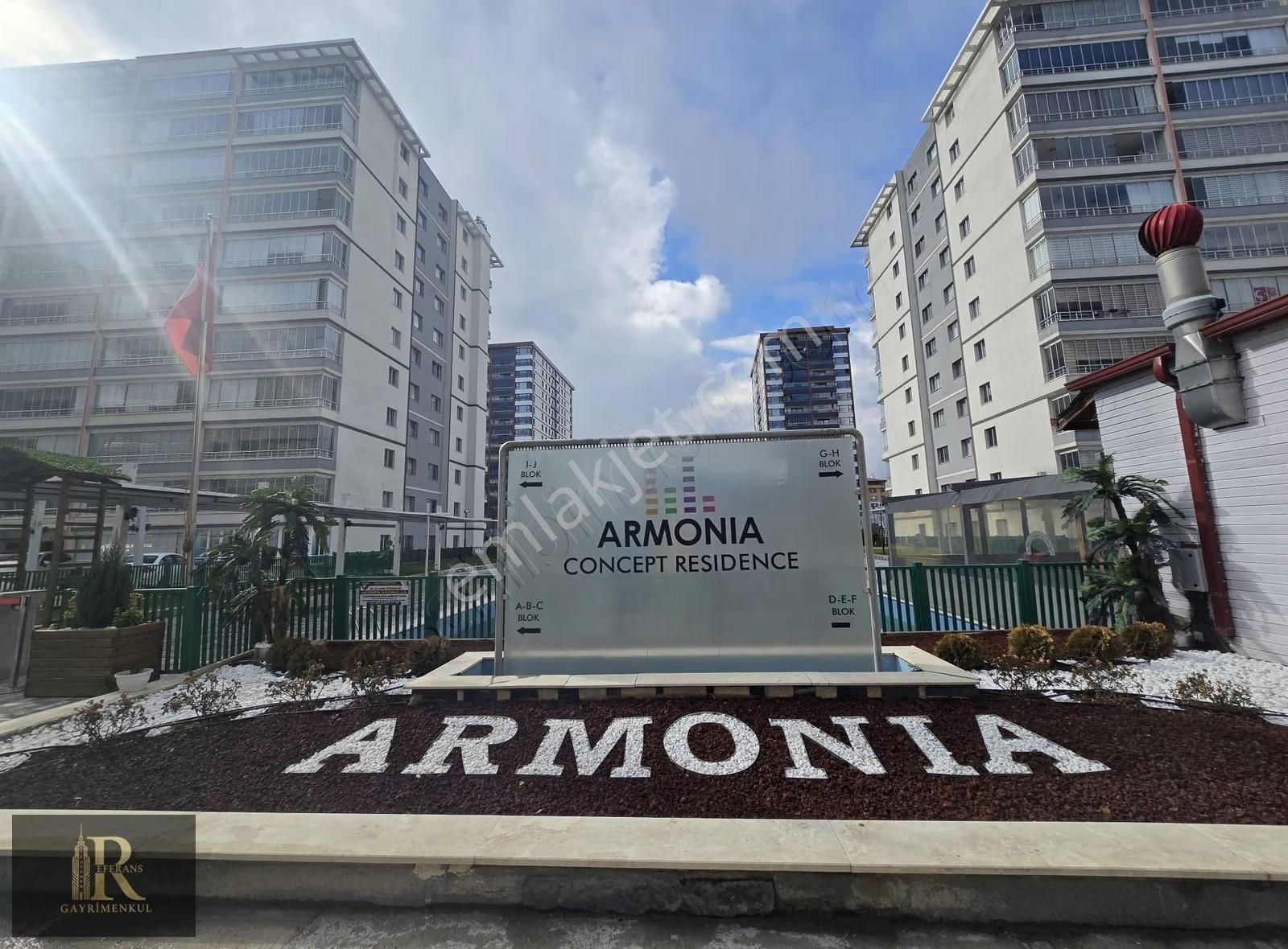 Referans'tan Armonia Rezidence'de Acil Satılık 1+1 Daire