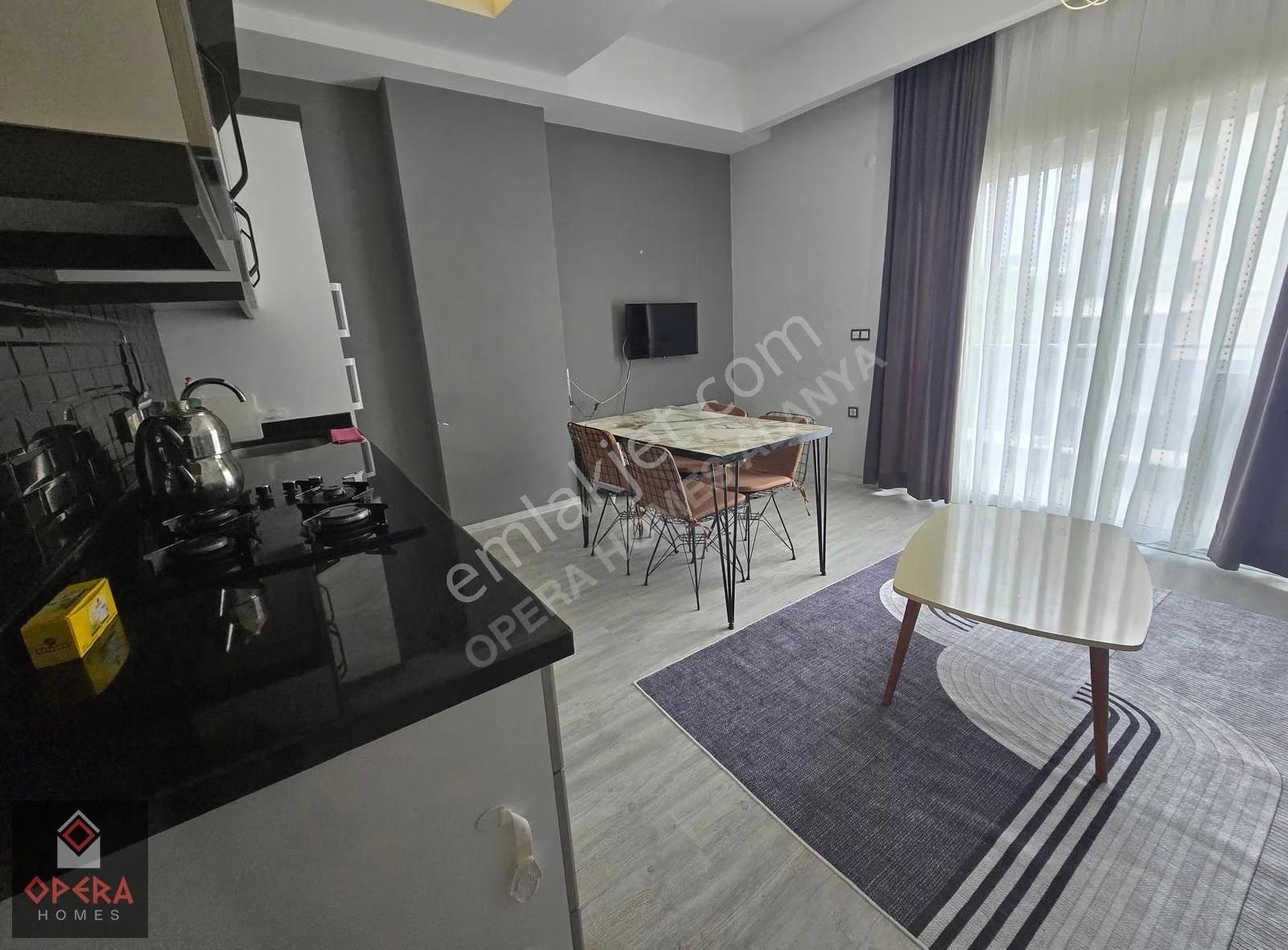 Alanya Mahmutlar Novita 6'da Eşyalı 1+1 Kiralık Daire - Görsel 29