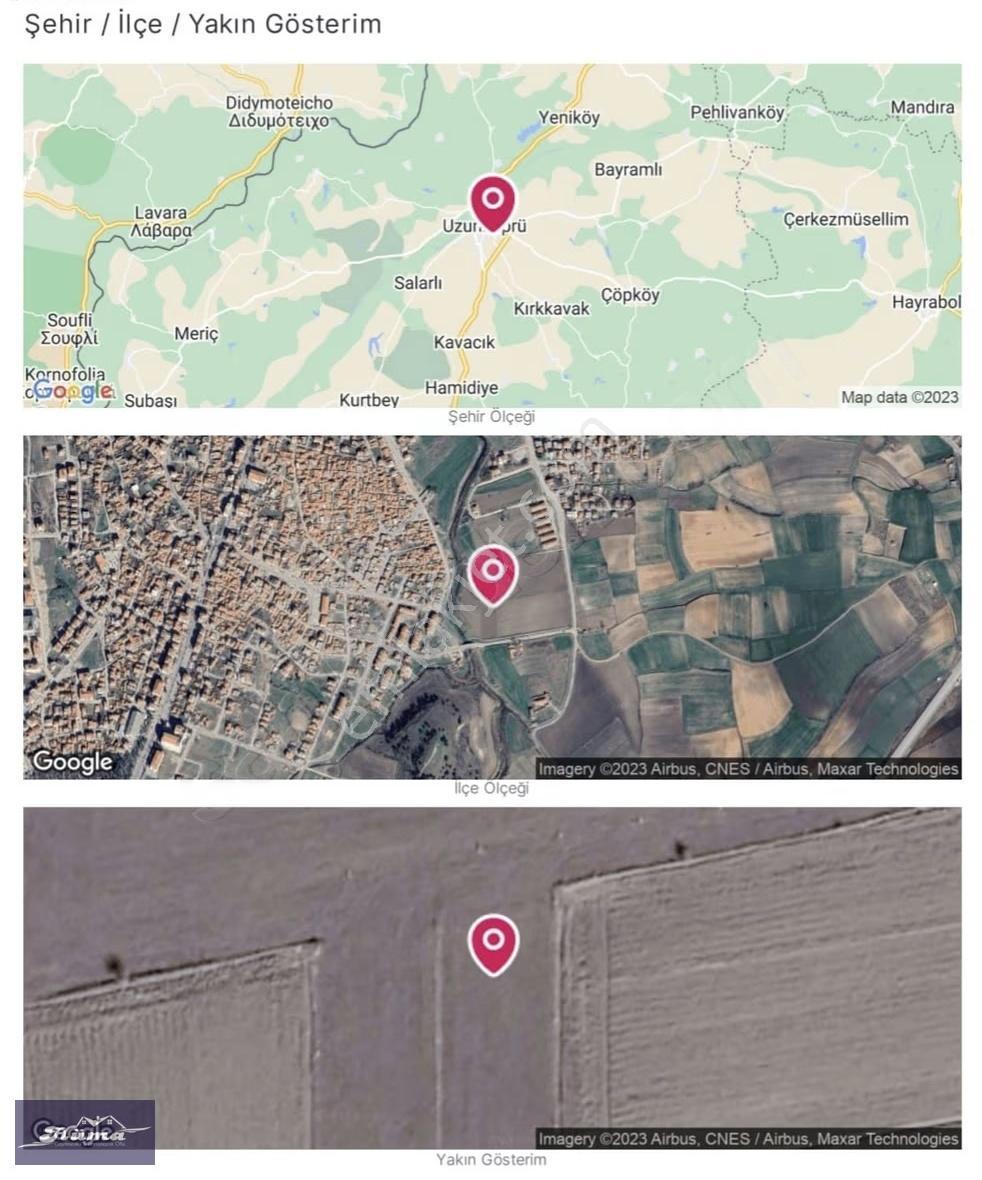 Hüma'dan Edirne Uzunköprü Atatürk Mh'de 2kat İmarlı Satılık Arsa - Görsel 20