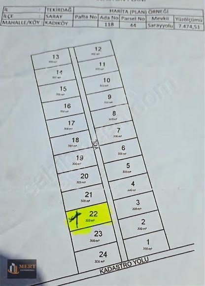 Tekirdağ Sarayda Satılık Arazi - Görsel 7