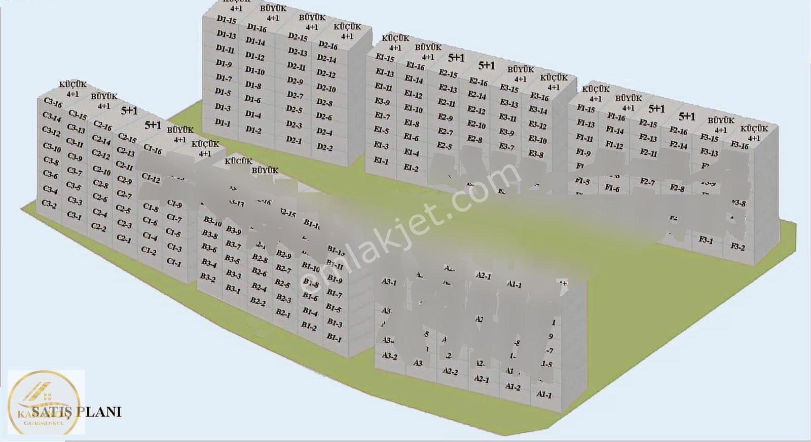 Koru Meram Konutlarında Satılık 4+1 Ultra Lüx Daire - Görsel 19