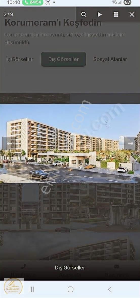 Koru Meram Konutlarında Satılık 4+1 Ultra Lüx Daire - Görsel 32