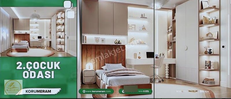 Koru Meram Konutlarında Satılık 4+1 Ultra Lüx Daire - Görsel 12