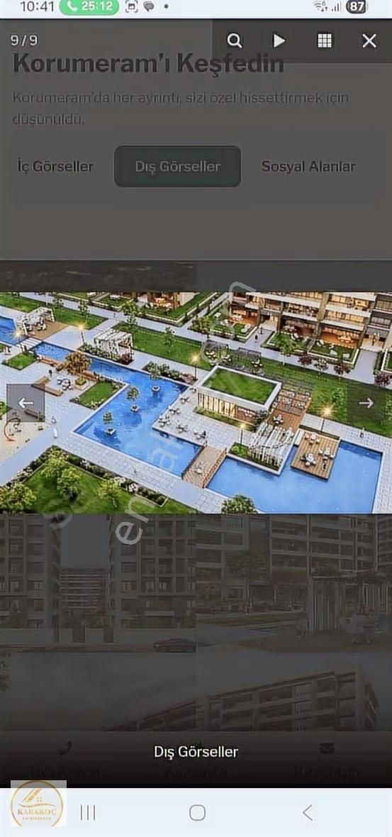 Koru Meram Konutlarında Satılık 4+1 Ultra Lüx Daire - Görsel 18