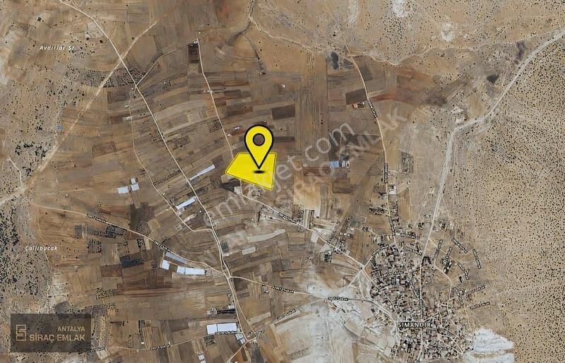 Antalya Korkuteli Simandır'da 1.456 M² Satılık Tarla