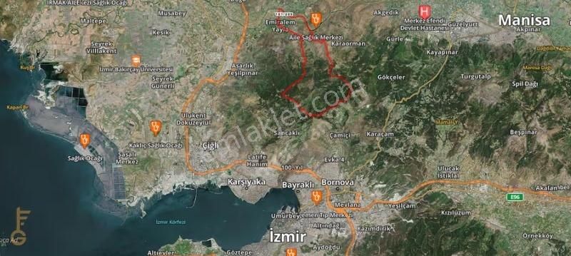 Değirmendere'de Elektrk-su-yol&meyve Ağaçlarımevcut&kısmi Takas - Görsel 2