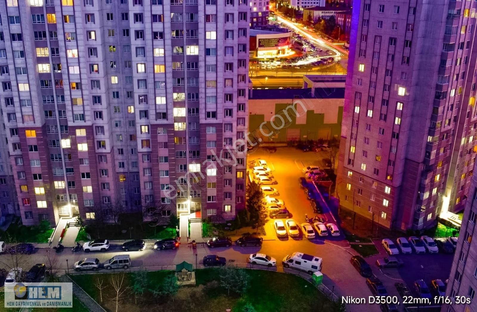 Yda Mehmet Akifersoy Konutları 16 Kat Boş Satlık Site İçi