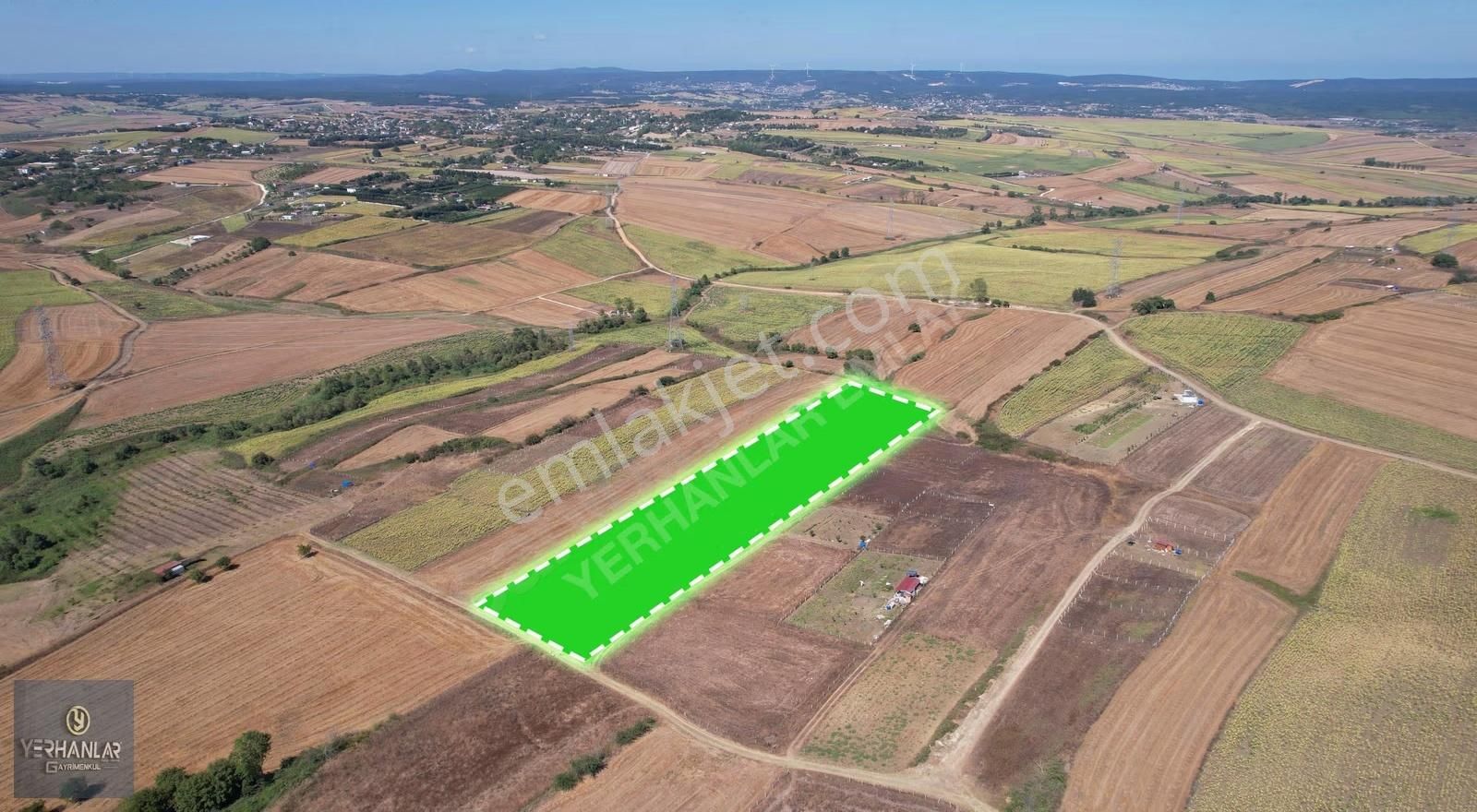 Silivri Akören'de Köye 5 Dakika Mesafede 25oo M² Arsa - Görsel 17