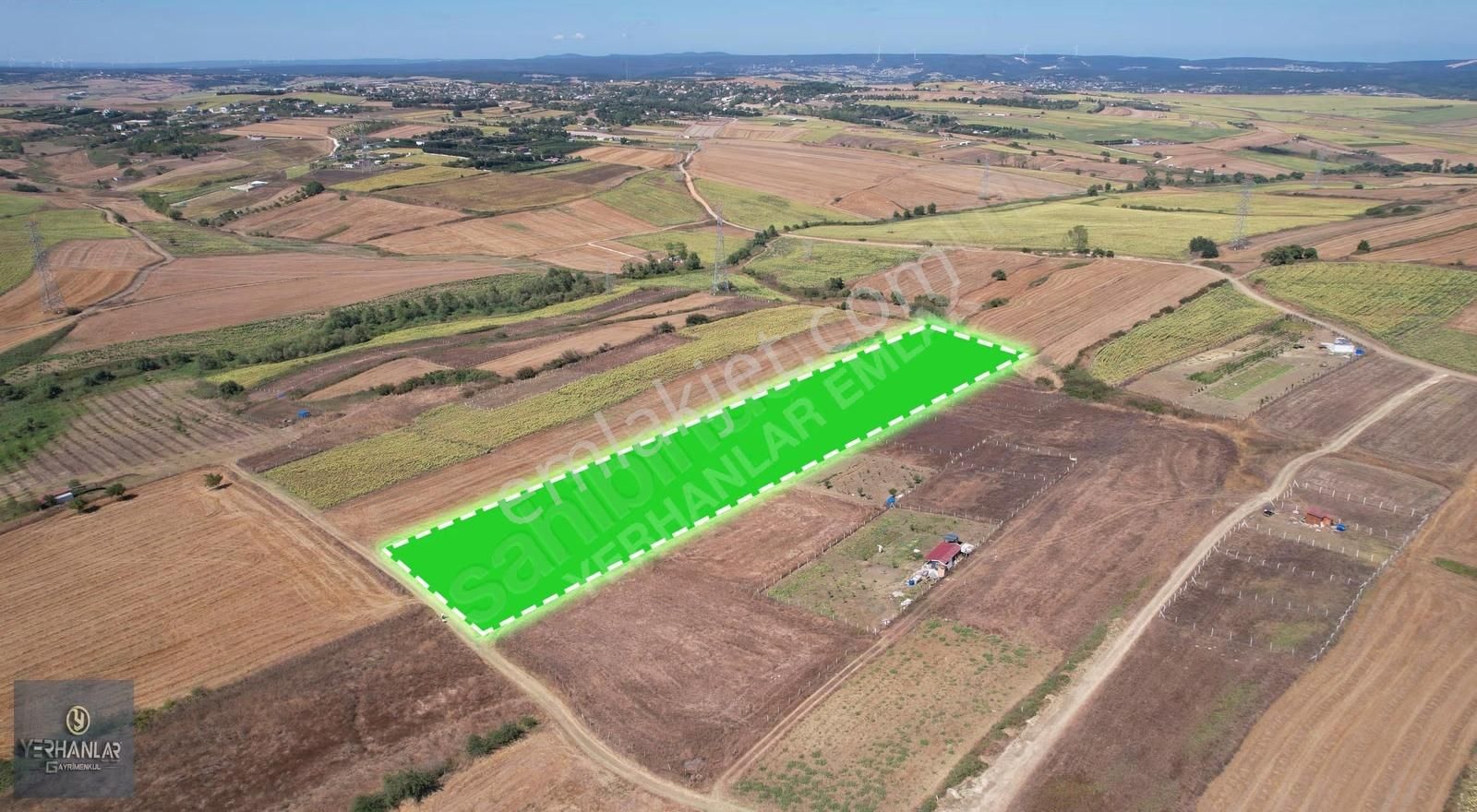 Silivri Akören'de Köye 5 Dakika Mesafede 25oo M² Arsa - Görsel 7