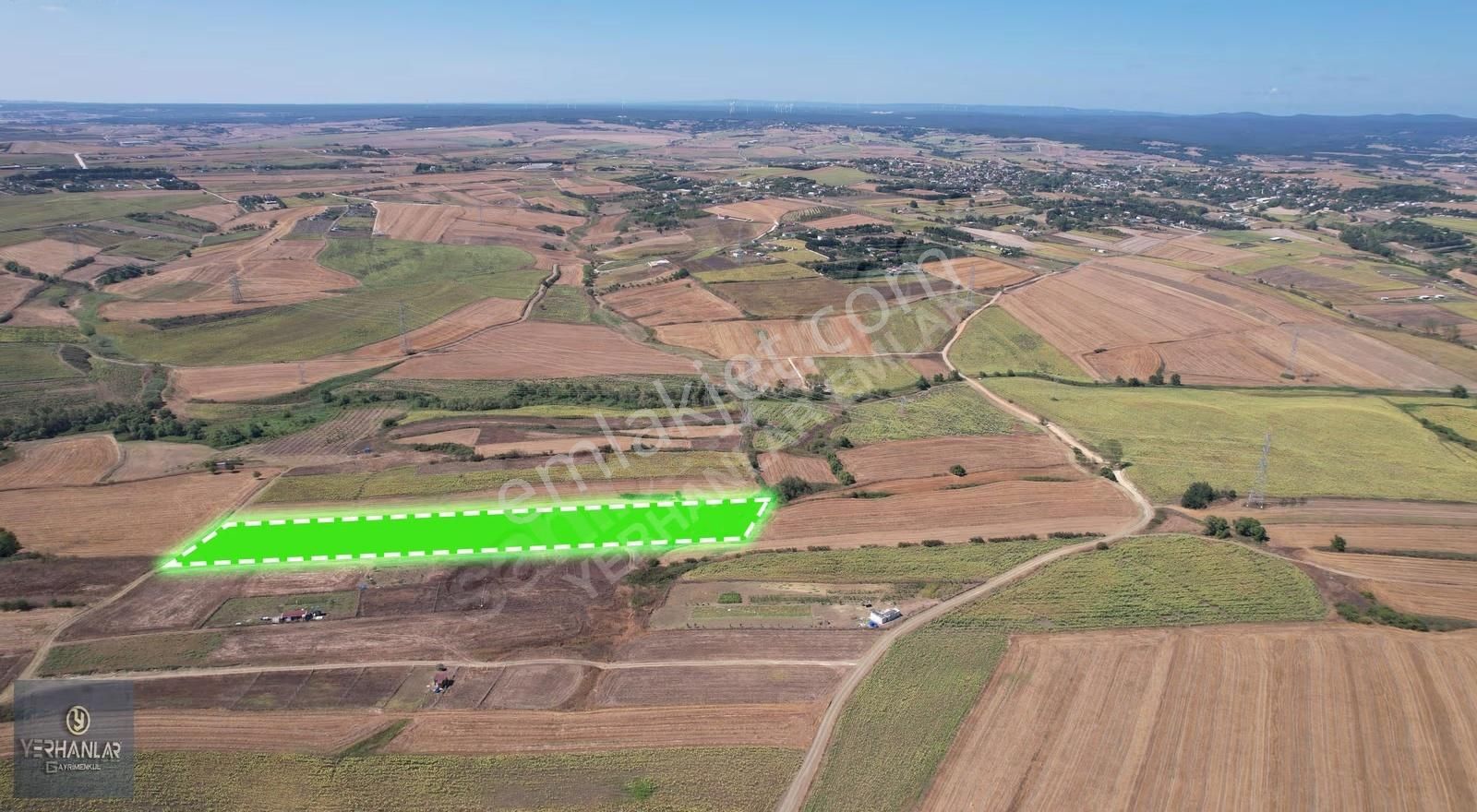 Silivri Akören'de Köye 5 Dakika Mesafede 25oo M² Arsa - Görsel 6