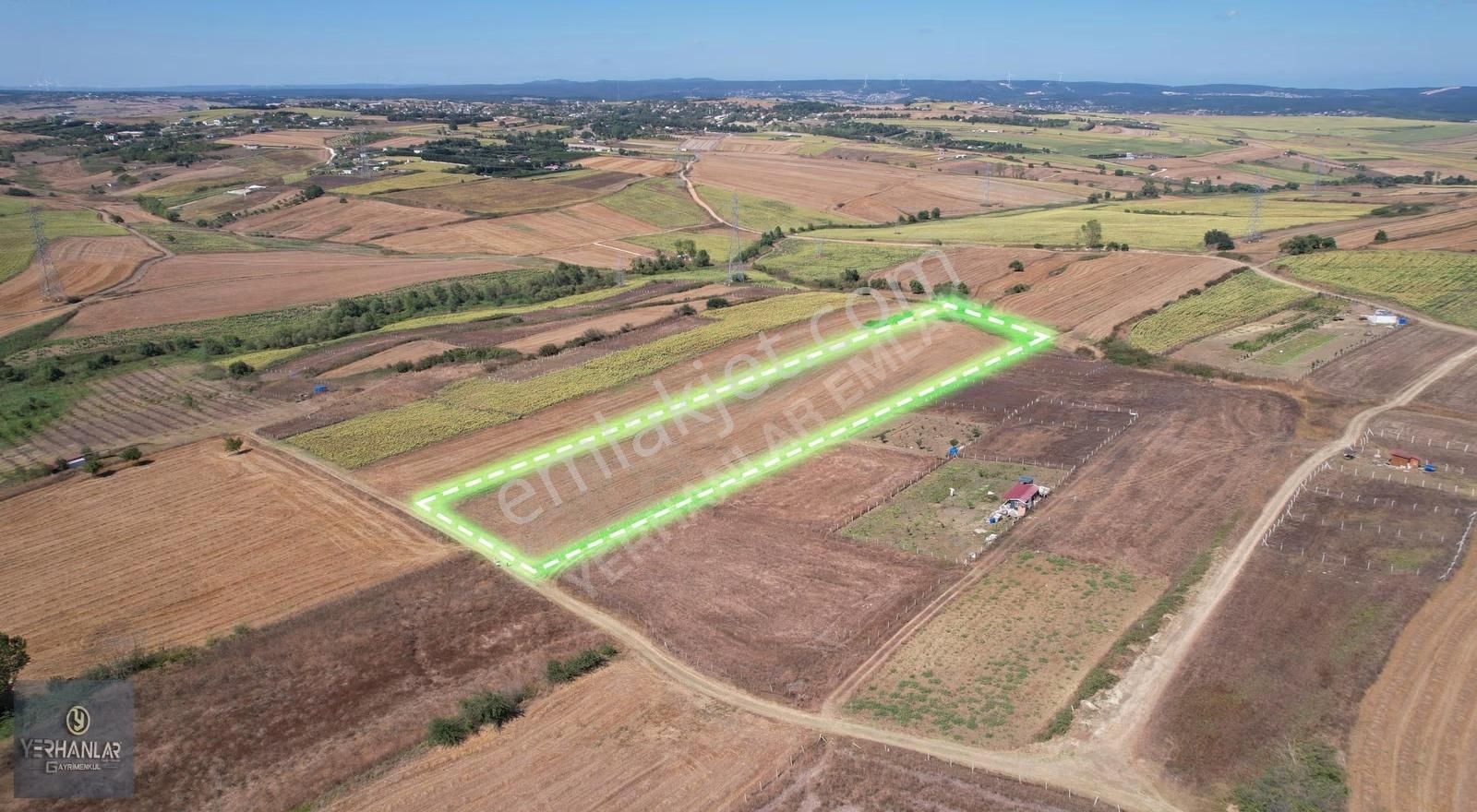 Silivri Akören'de Köye 5 Dakika Mesafede 25oo M² Arsa - Görsel 14