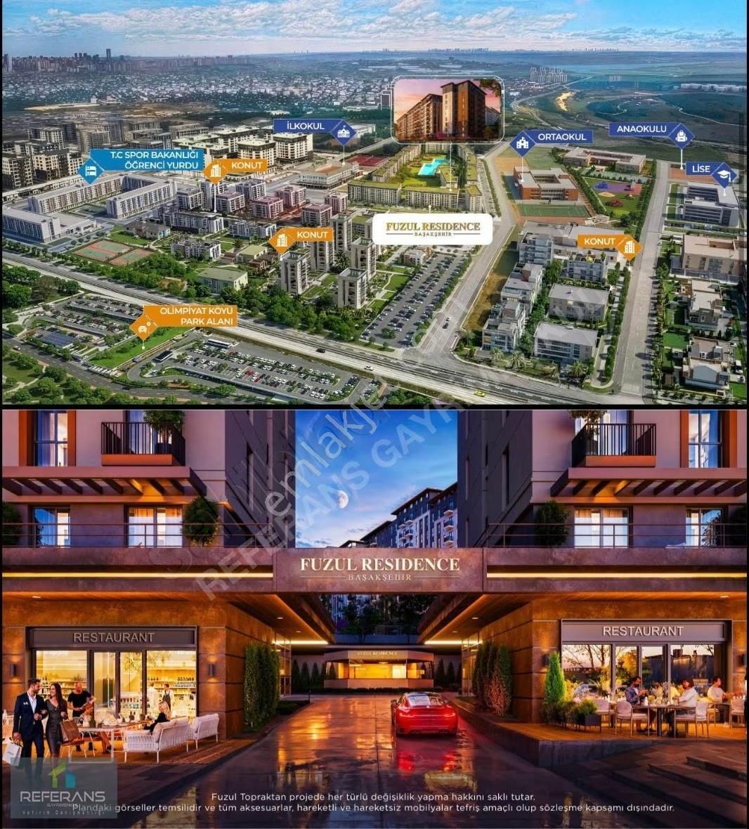 Fuzul Topraktan Başakşehir 3* 1.950.000 Peşinat 1+1 Arsa Payı - Görsel 19