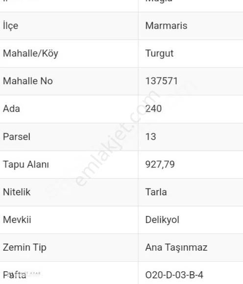 Ahmet Ayardan Delikyol Turizm İmarı Deniz Kenarı 1575 Metrekare - Görsel 2
