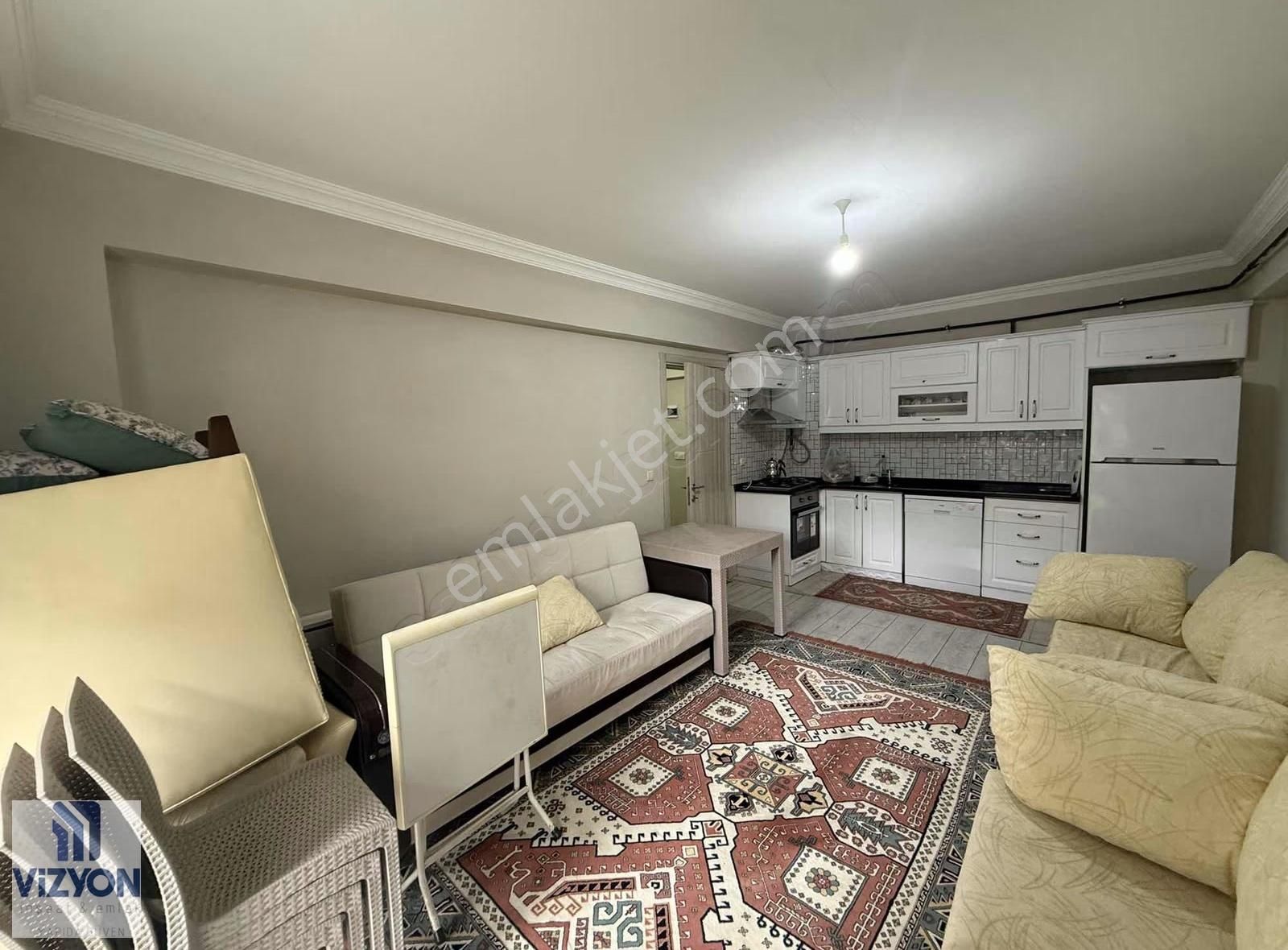 Hastane Yanı Havuzlu Giriş Kat 1+1 Kiralık Yazlık - Görsel 12