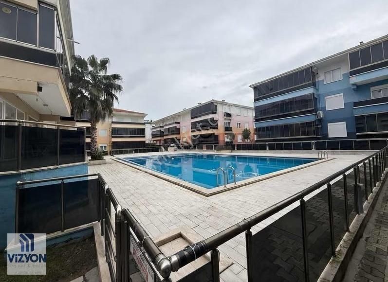 Hastane Yanı Havuzlu Giriş Kat 1+1 Kiralık Yazlık - Görsel 11
