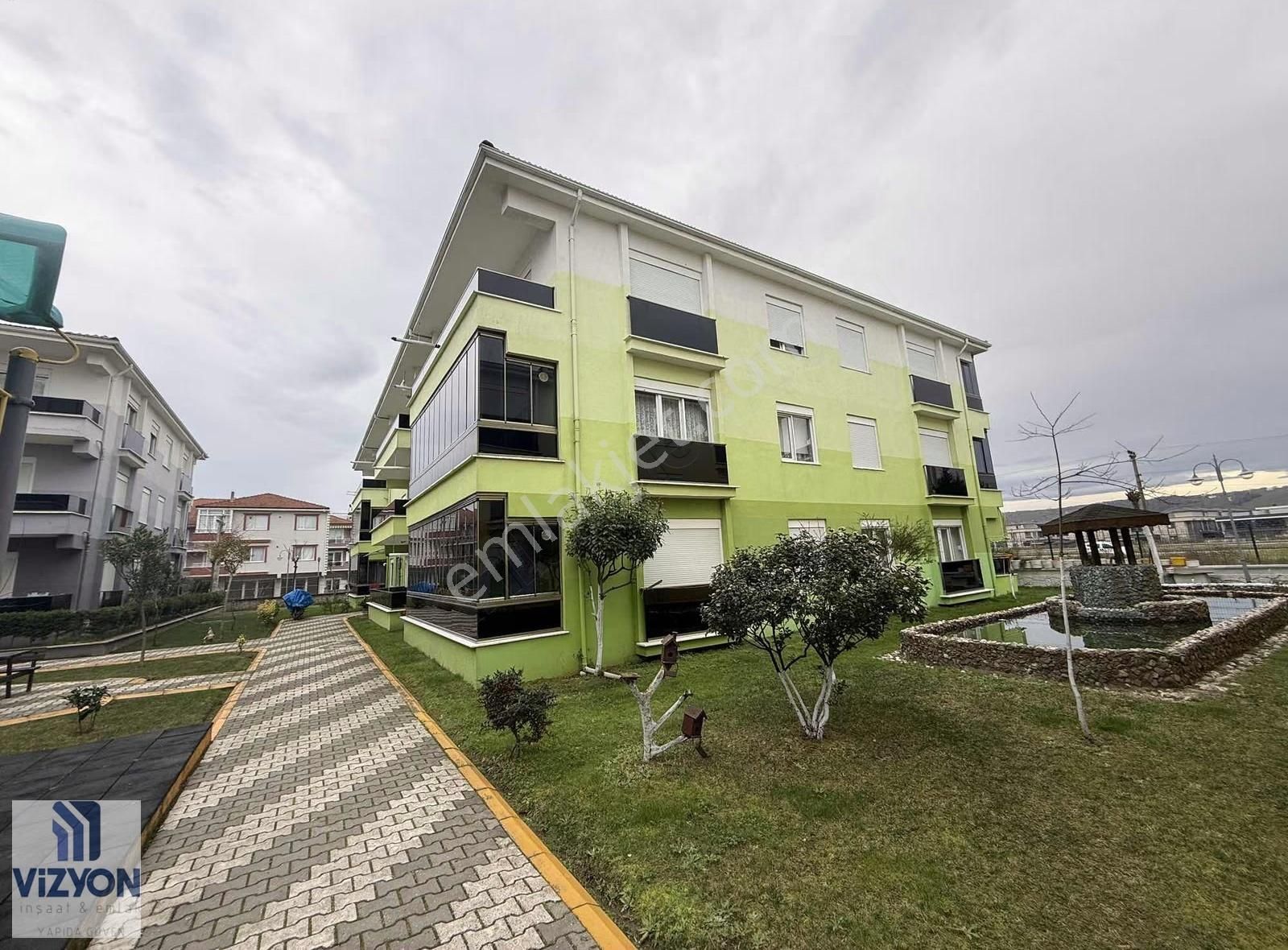 Hastane Yanı Havuzlu Giriş Kat 1+1 Kiralık Yazlık - Görsel 17