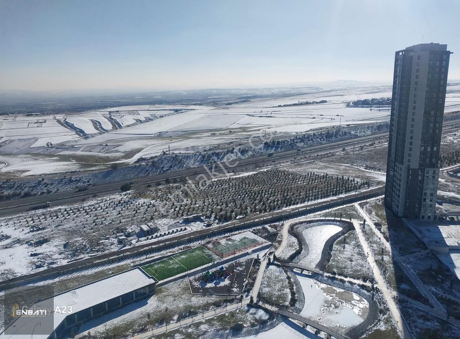 Kent İncek Sıfır Göl Manzaralı Boş 5+1 Satılık Daire/enbatı Aş. - Görsel 14