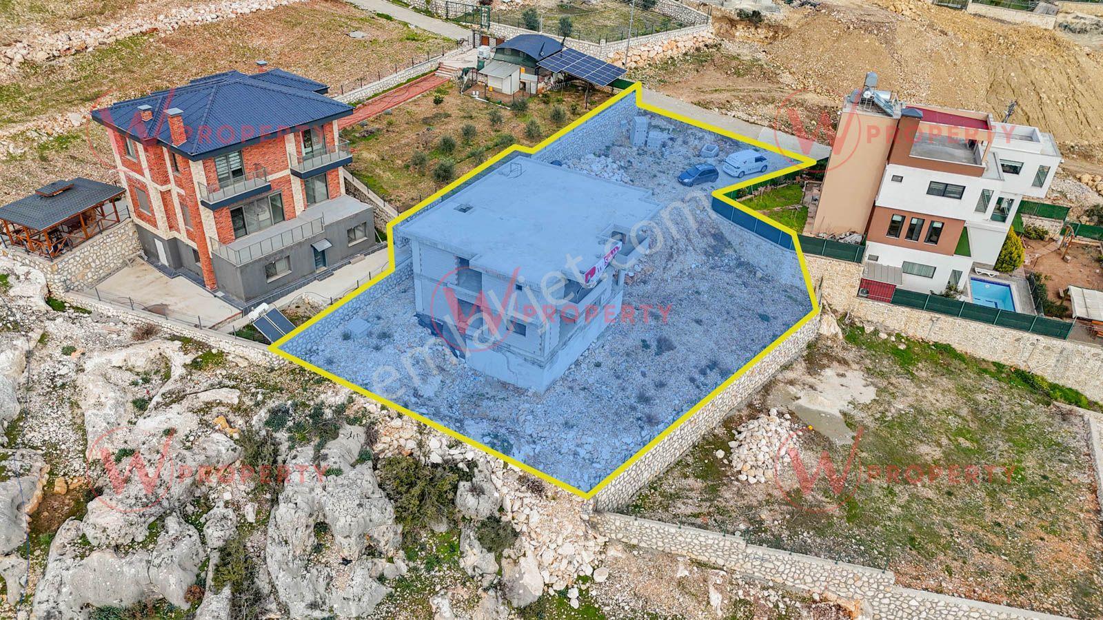 W Property Kocahamzalı'da Şehir Ve Deniz Manzaralı Natamam Villa - Görsel 5