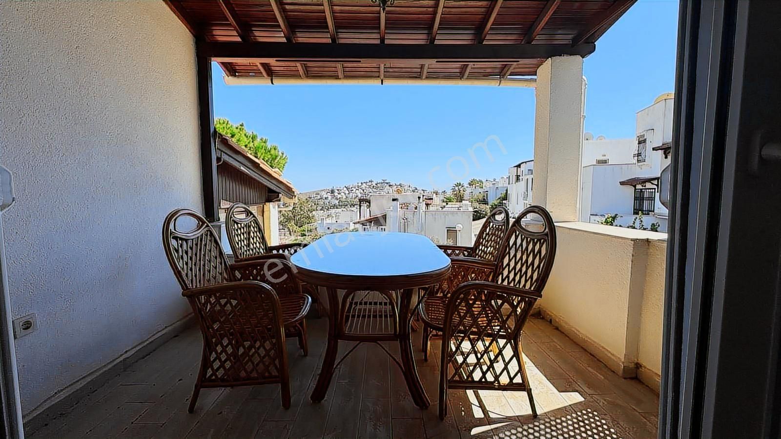 Bodrum Bağla Bankevler`de Denize Yürüme Mesafesi 2+1 Üstkat - Görsel 32