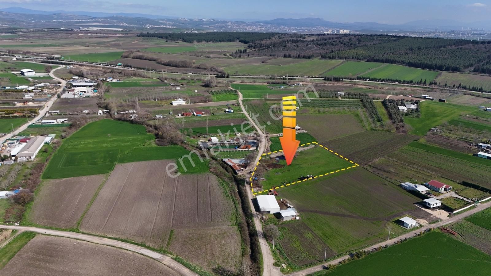 Expert'ten Görükle'de Satılık 1.618 M² Tarla - Görsel 8