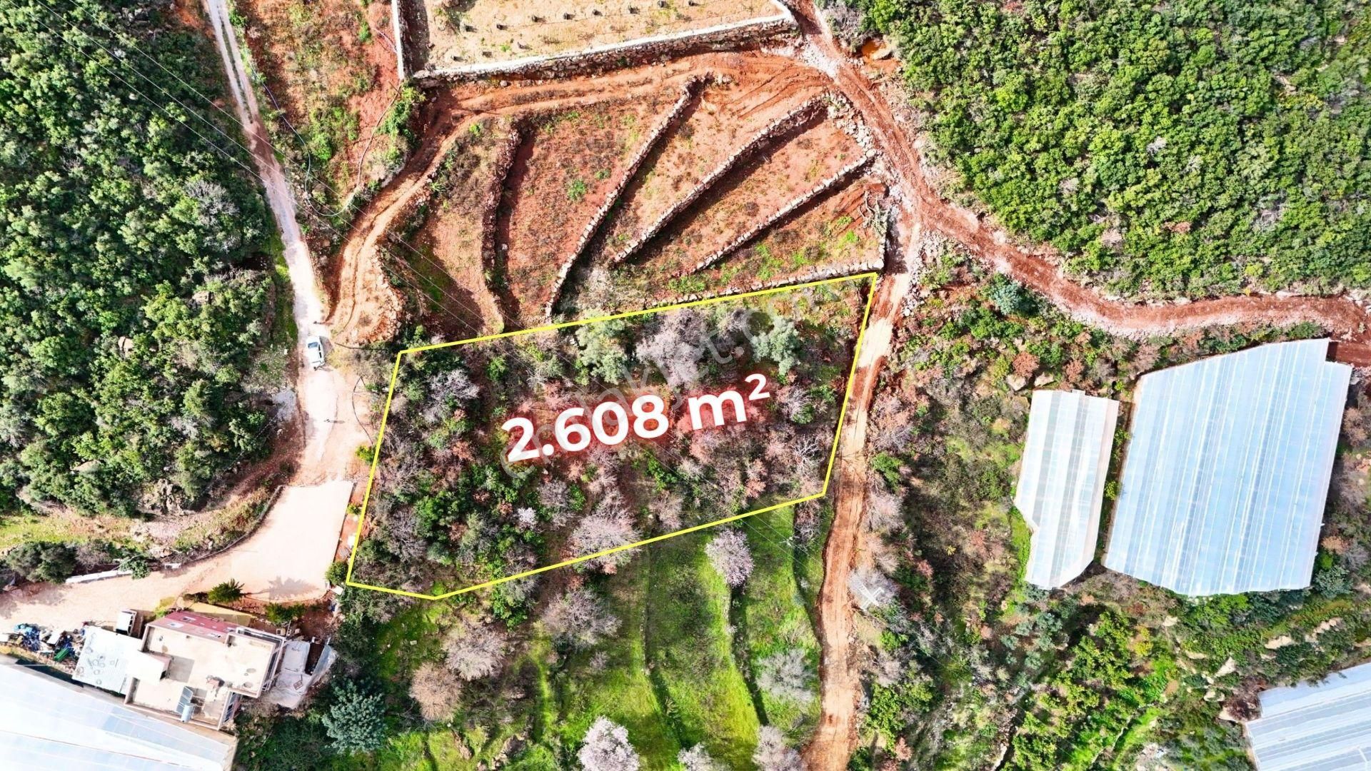 Satılık 2.608 M² Arazi, Alanya-soğukpınar - Görsel 5