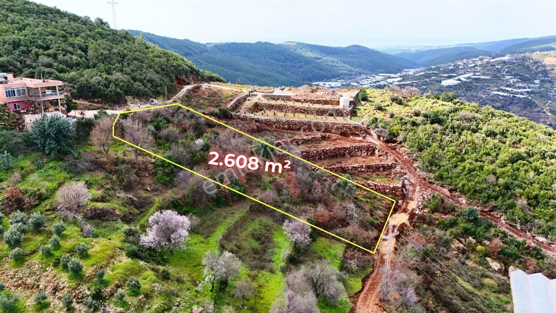 Satılık 2.608 M² Arazi, Alanya-soğukpınar - Görsel 3