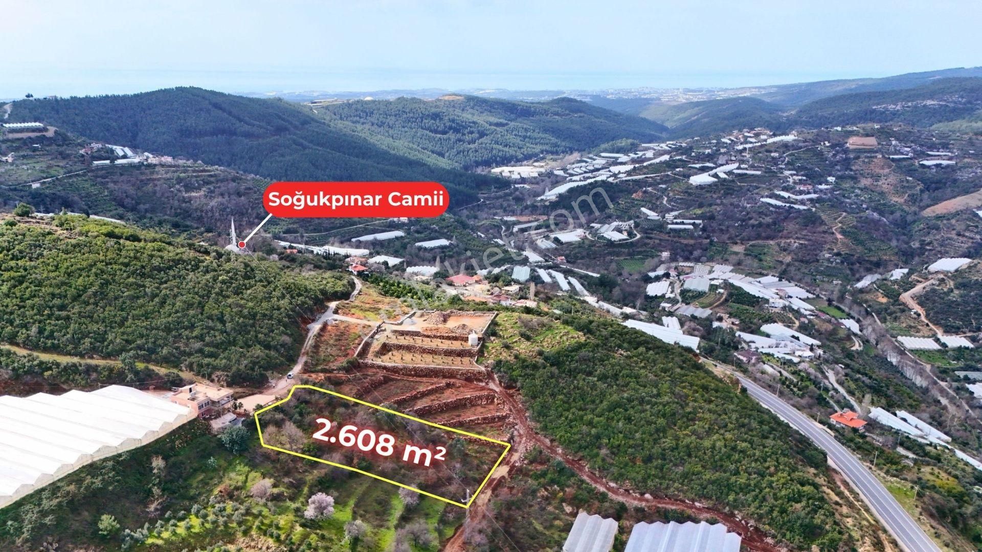 Satılık 2.608 M² Arazi, Alanya-soğukpınar