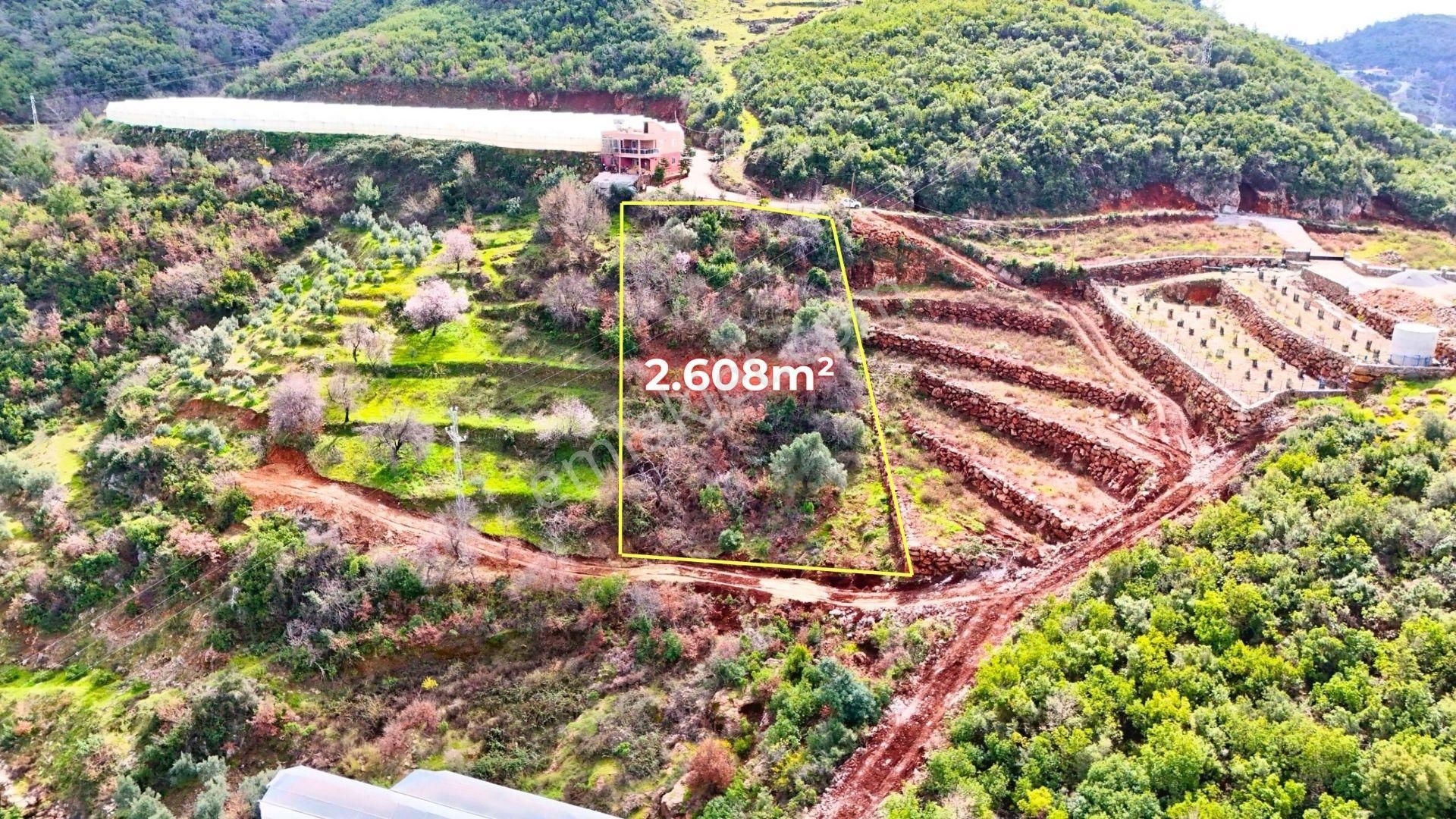 Satılık 2.608 M² Arazi, Alanya-soğukpınar - Görsel 2