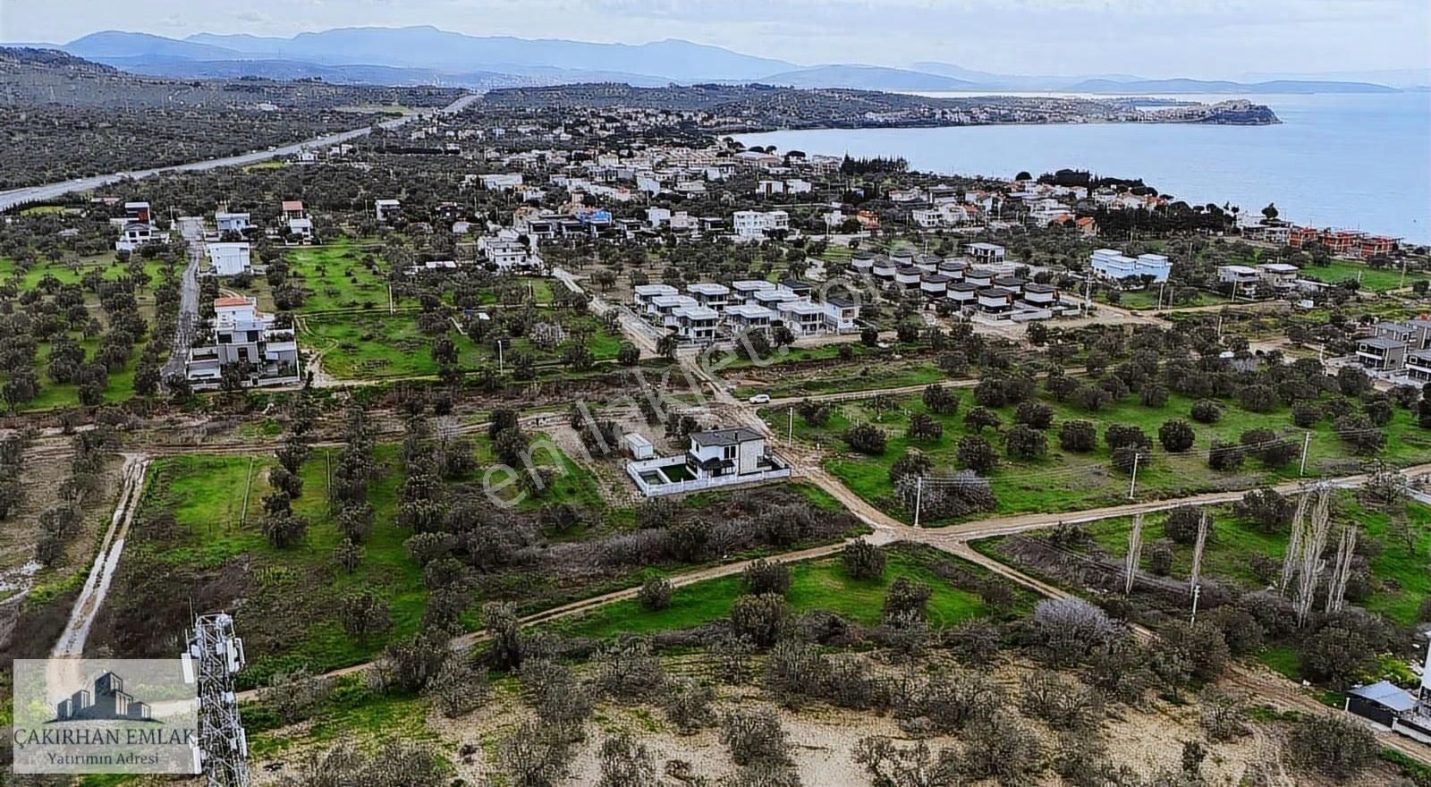 Şakran İncirlik Mevki Satılık Deniz Manzaralı İmarlı Arsa - Görsel 8