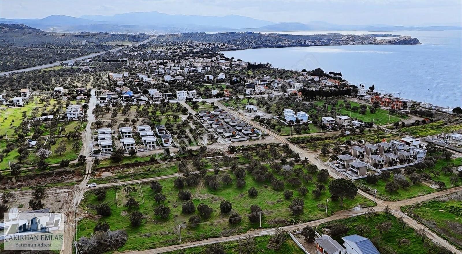 Şakran İncirlik Mevki Satılık Deniz Manzaralı İmarlı Arsa - Görsel 2