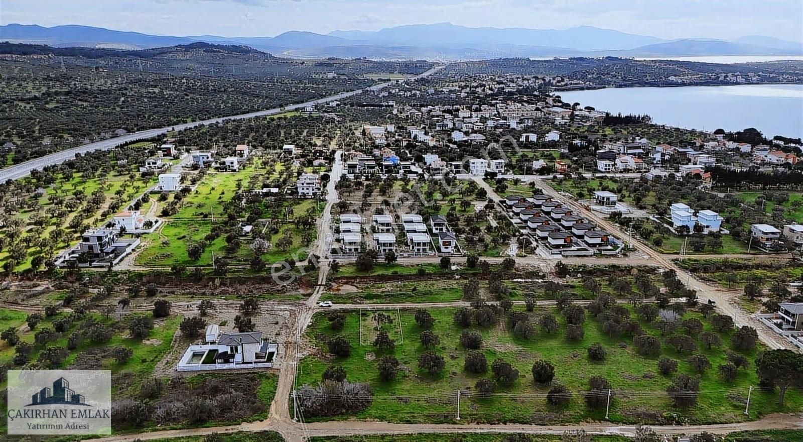 Şakran İncirlik Mevki Satılık Deniz Manzaralı İmarlı Arsa - Görsel 9