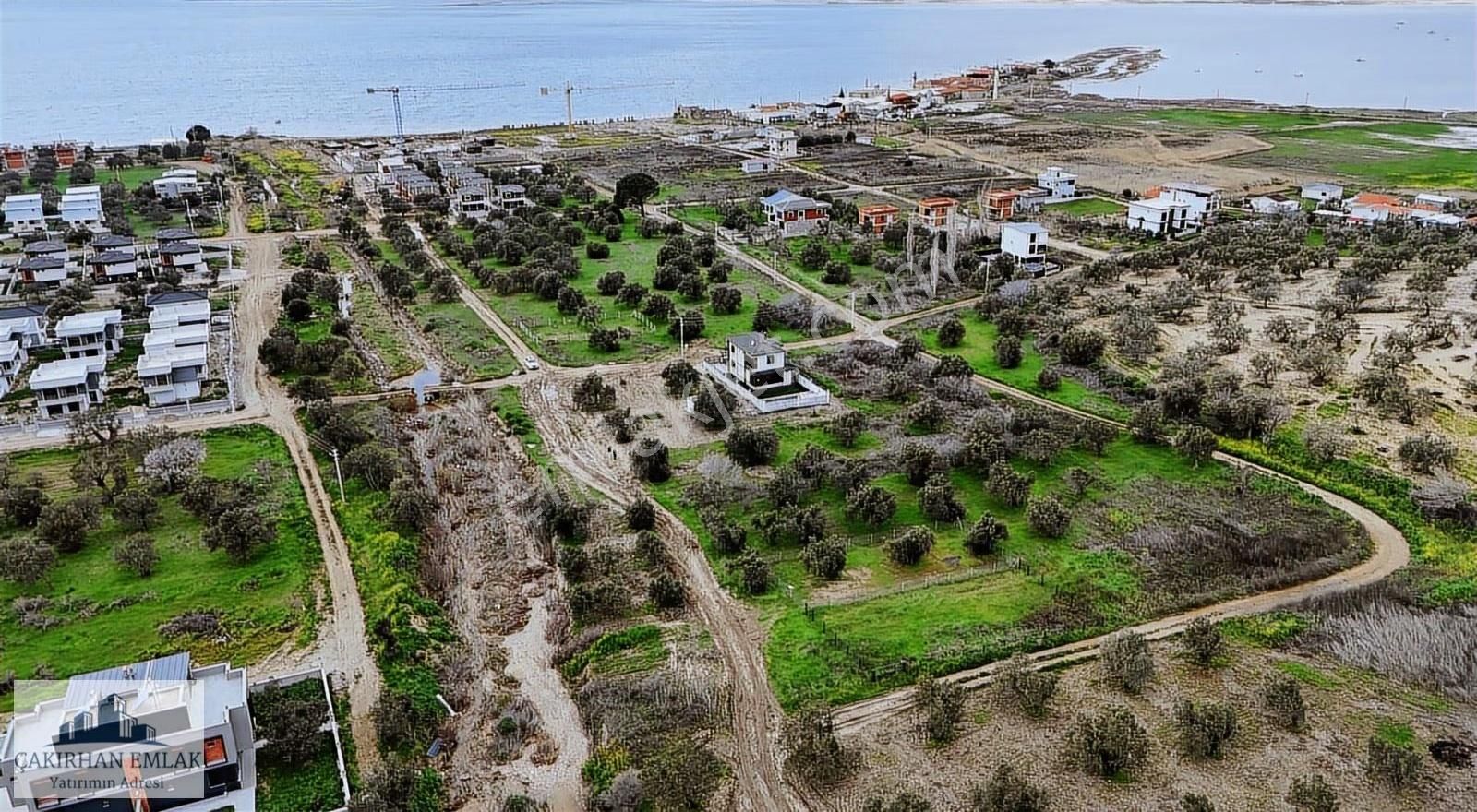 Şakran İncirlik Mevki Satılık Deniz Manzaralı İmarlı Arsa - Görsel 5