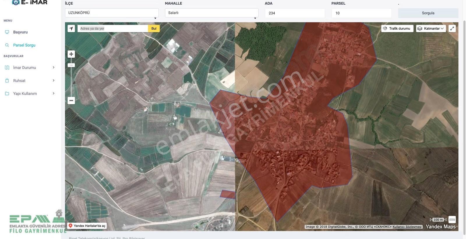 Edirne Uzunköprü Salarlı'da Satılık 5.075 M² Tarla - Görsel 7