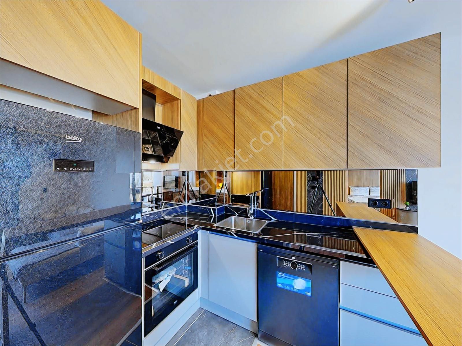 Eşyalı Otel Konsepti Havuz Ve Spor Salonlu Kiralık 1+1 Daire - Görsel 22