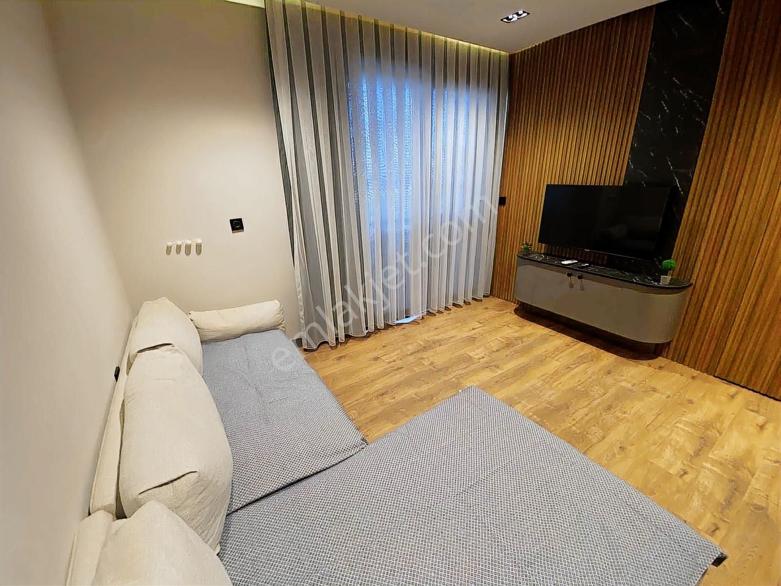 Eşyalı Otel Konsepti Havuz Ve Spor Salonlu Kiralık 1+1 Daire - Görsel 18