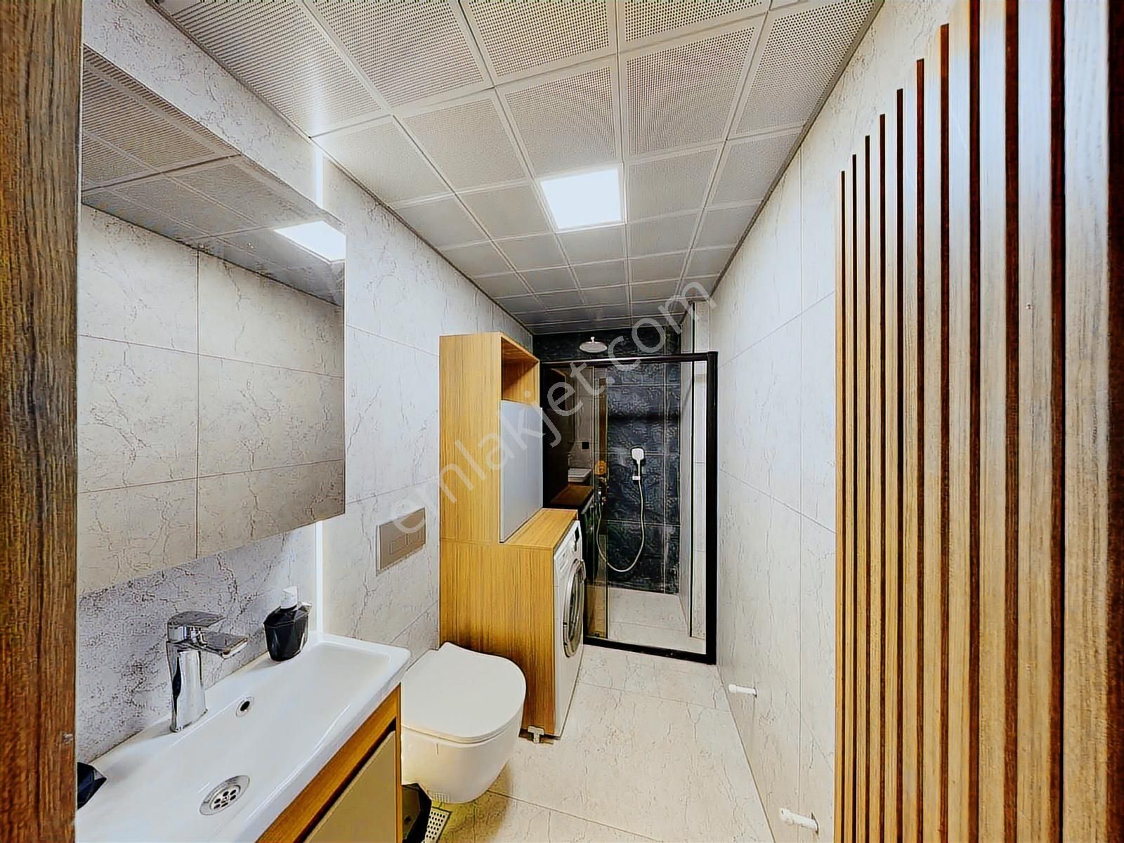 Eşyalı Otel Konsepti Havuz Ve Spor Salonlu Kiralık 1+1 Daire - Görsel 27