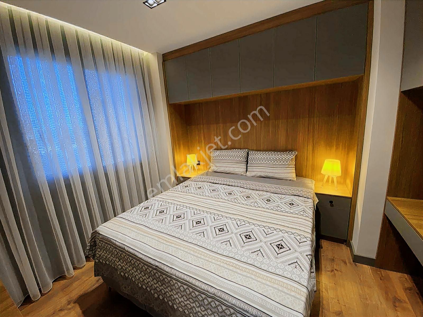 Eşyalı Otel Konsepti Havuz Ve Spor Salonlu Kiralık 1+1 Daire - Görsel 8