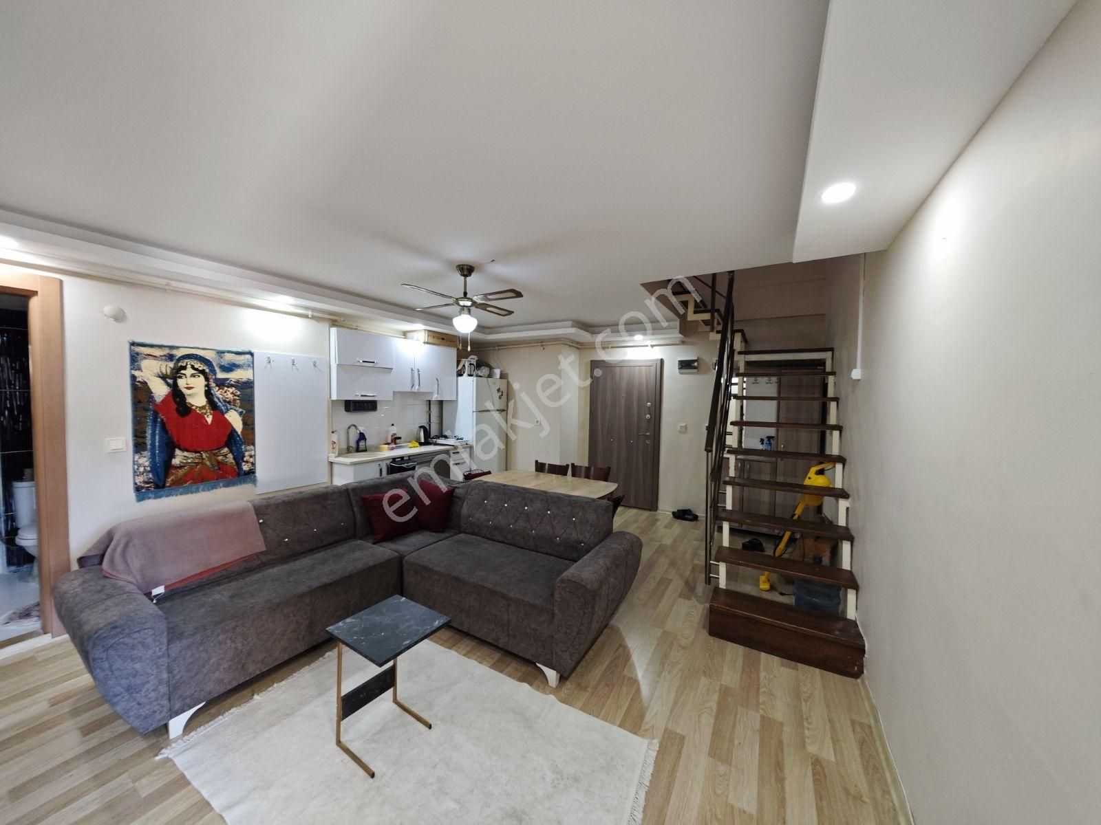 Yenikent Mahallesinde Eşyalı Yeni Yapı 1+1 Dubleks Daire - Görsel 5