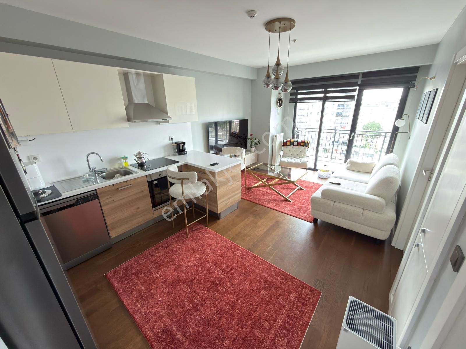 ▃artemin▃prava Kartal Sitesi'nde Ön Cephe Balkonlu 60m² Lüks 1+1 - Görsel 3