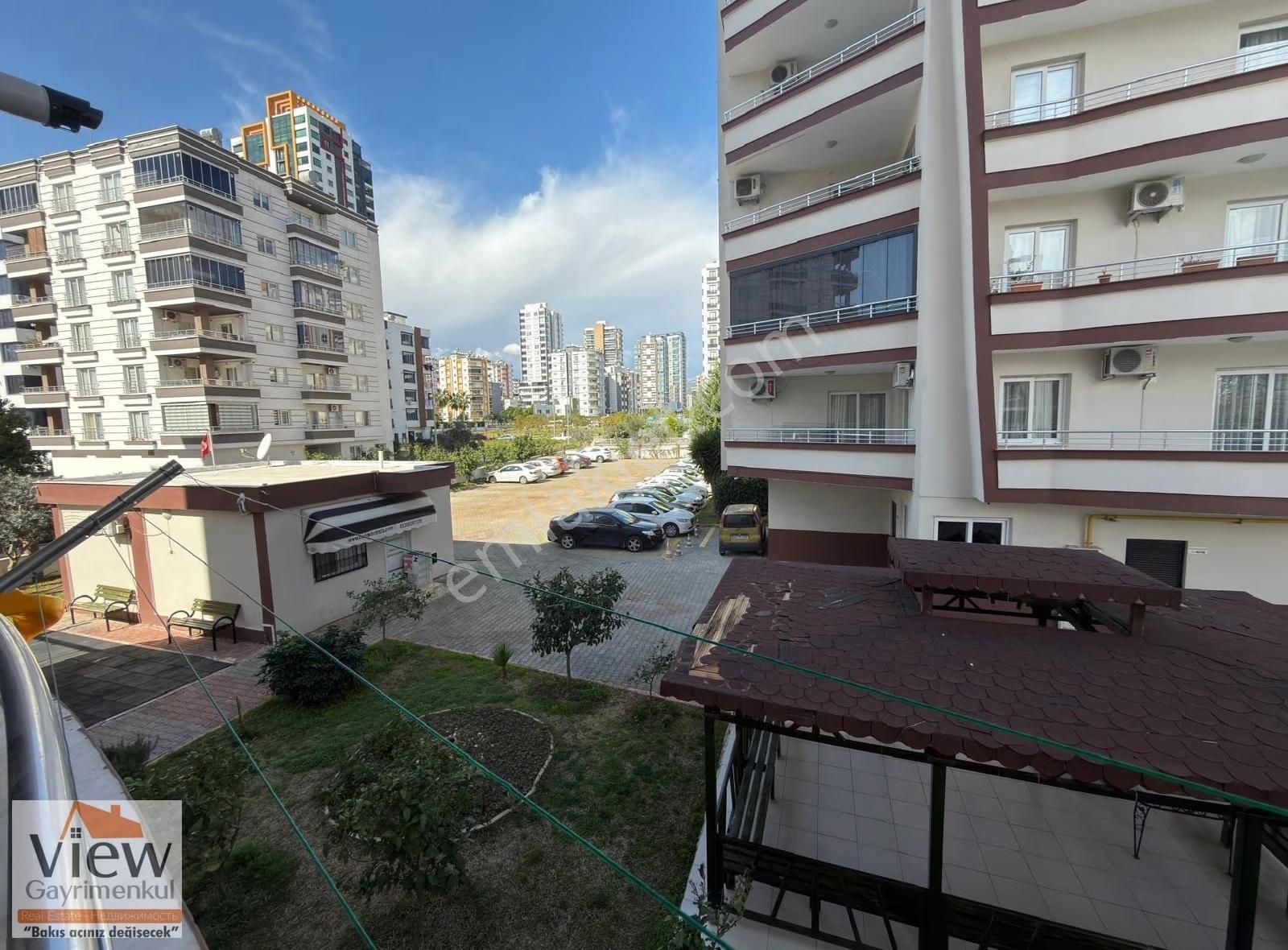 View'de Mezitli'de Havuzlu Full Eşyalı,geniş 4+1 Kiralık Daire - Görsel 18