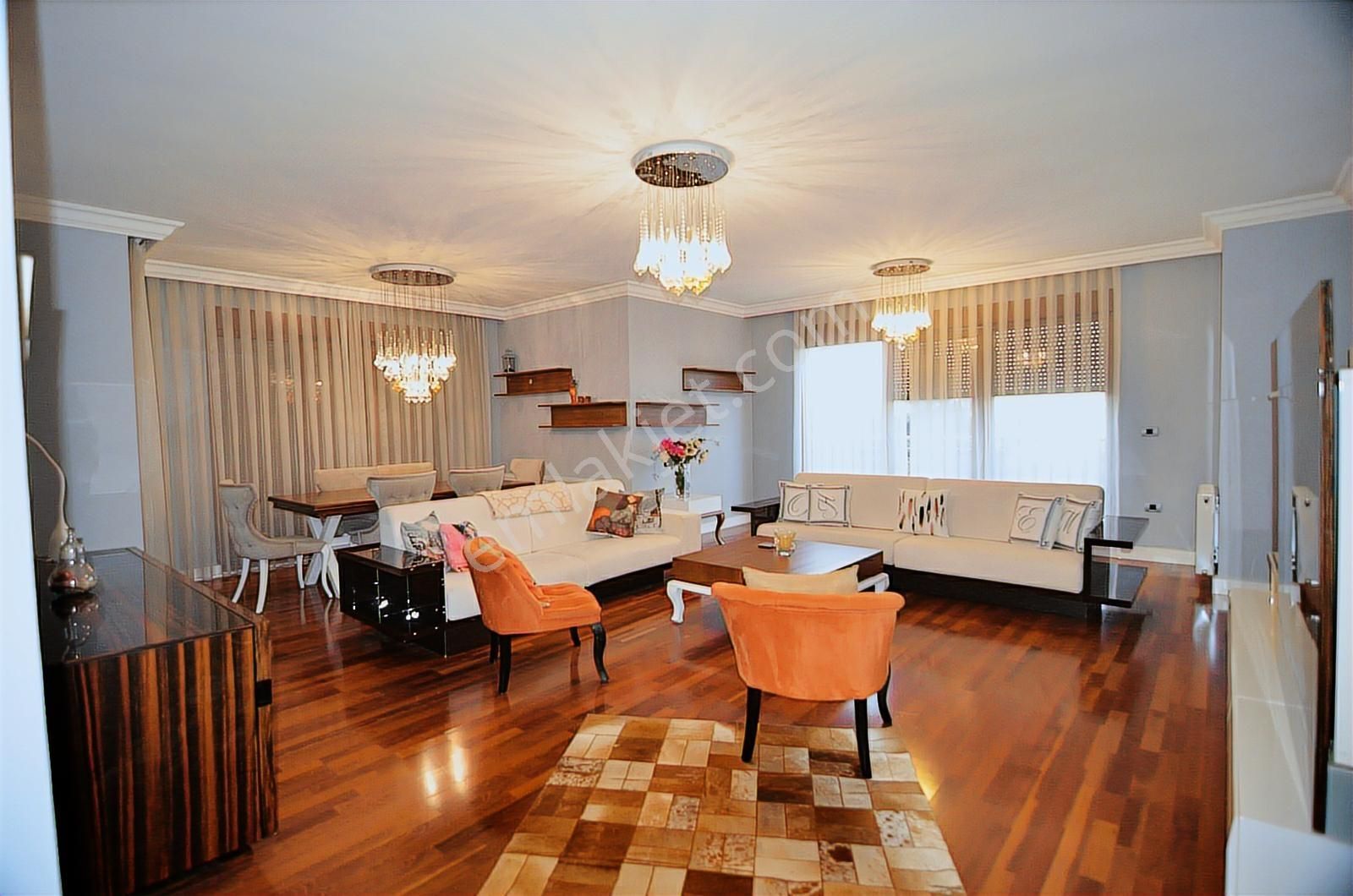 Alanya Selçuklu Konaklarıda Deniz Manzaralı Satılık 4+1 Daire - Görsel 13