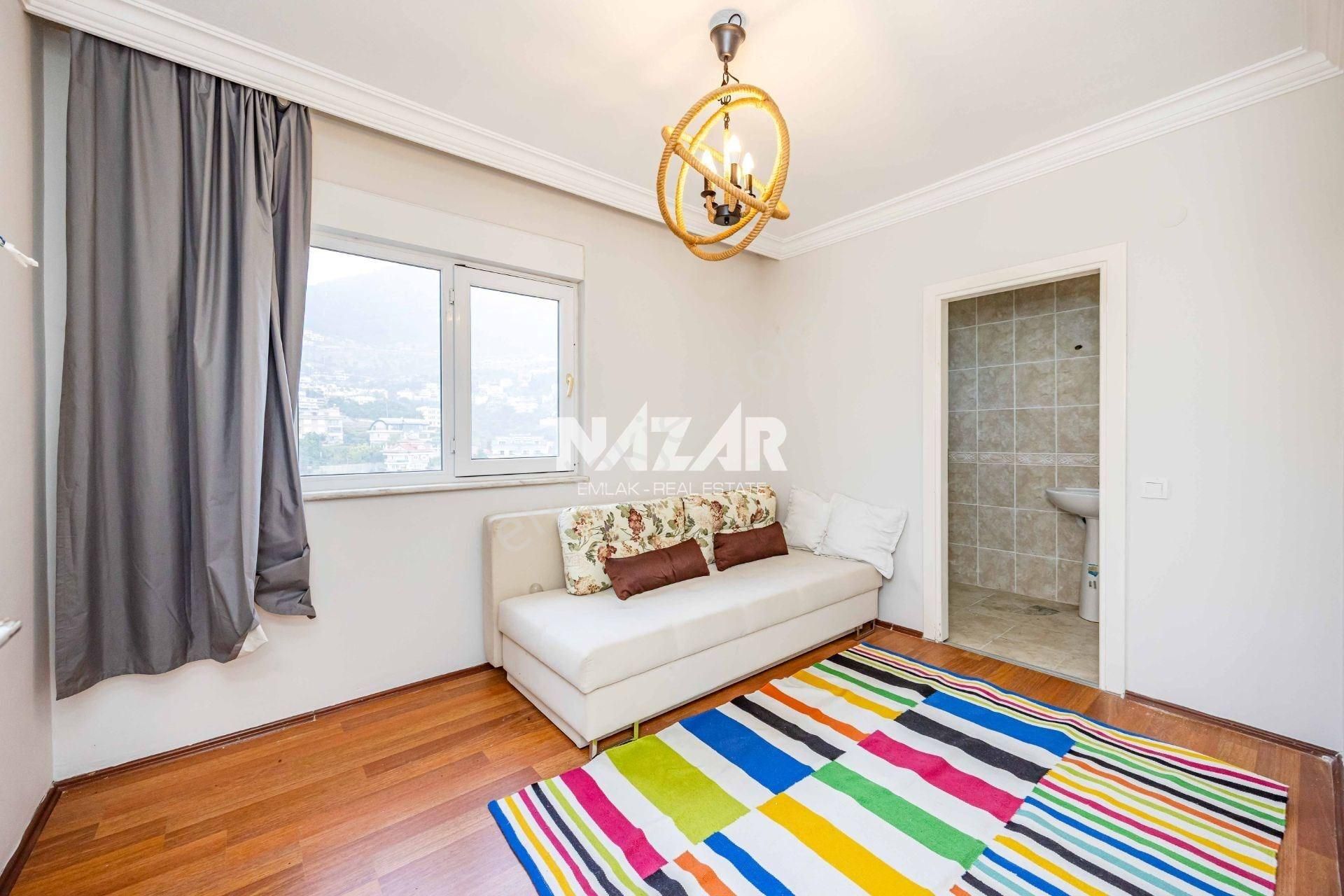 Alanya Sugözü’nde Manzaralı Kiralık 3+1 Dubleks Daire - Görsel 16