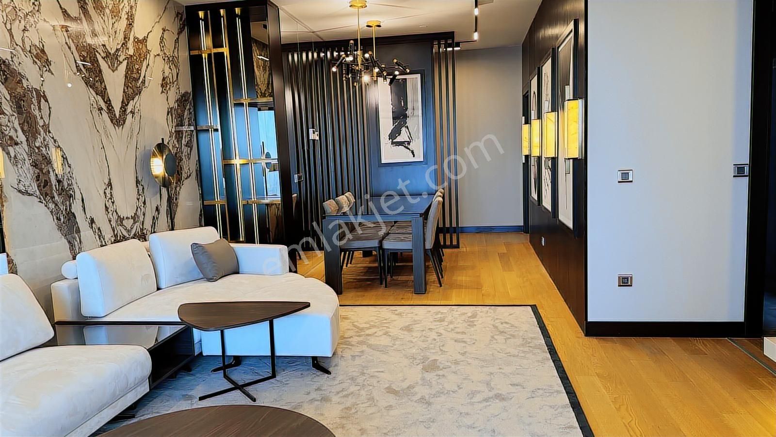 Mahall Bomonti'de Exclusıve Full Deniz Manzaralı Eşyalı 3+1