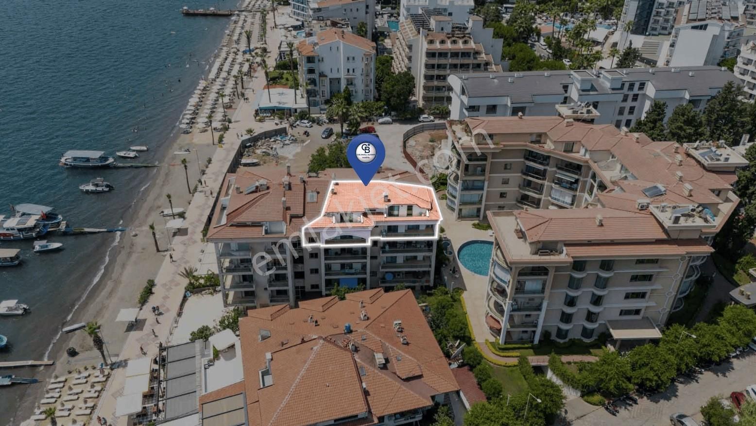 Cb Marina'dan Fırsat Deniz Manzaralı Satılık 4+1 Dublex Daire - Görsel 4