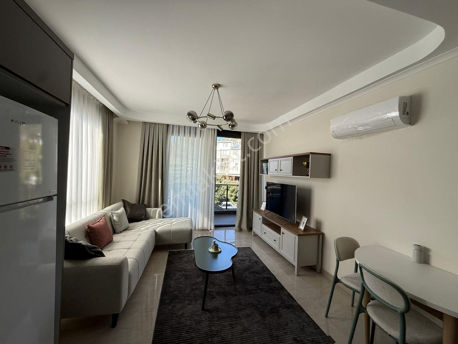 Alanya Cikcilli’de Sosyal Olanaklı Sitede 1+1 Satılık Daire - Görsel 4
